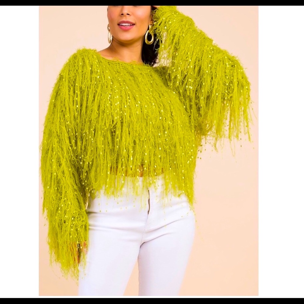 Shaggy sweater